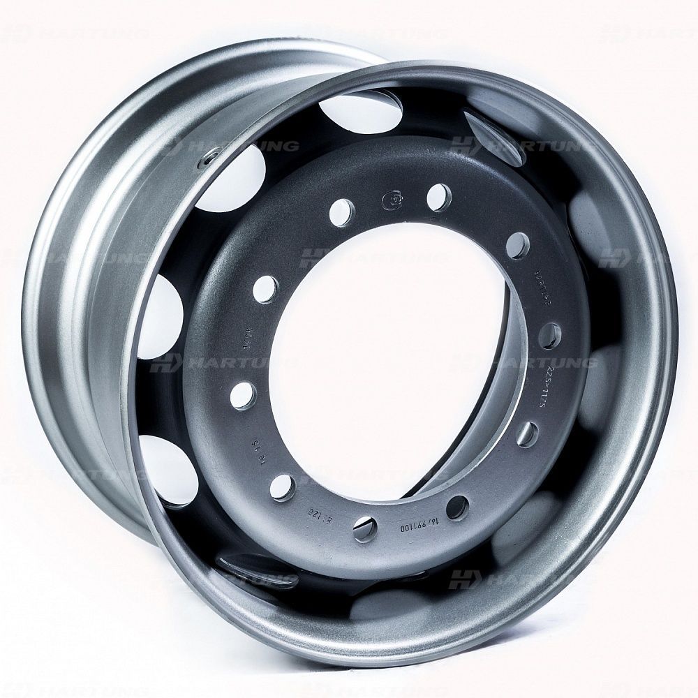 Hartung 9911-21 11,75x22,5 10х335 ET120 DIA281 Silver