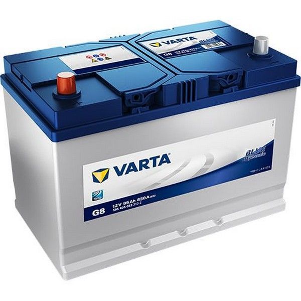 Varta Blue Dynamic 595405083 95А/ч-12V ст EN830 европейские прямая 306x175x225